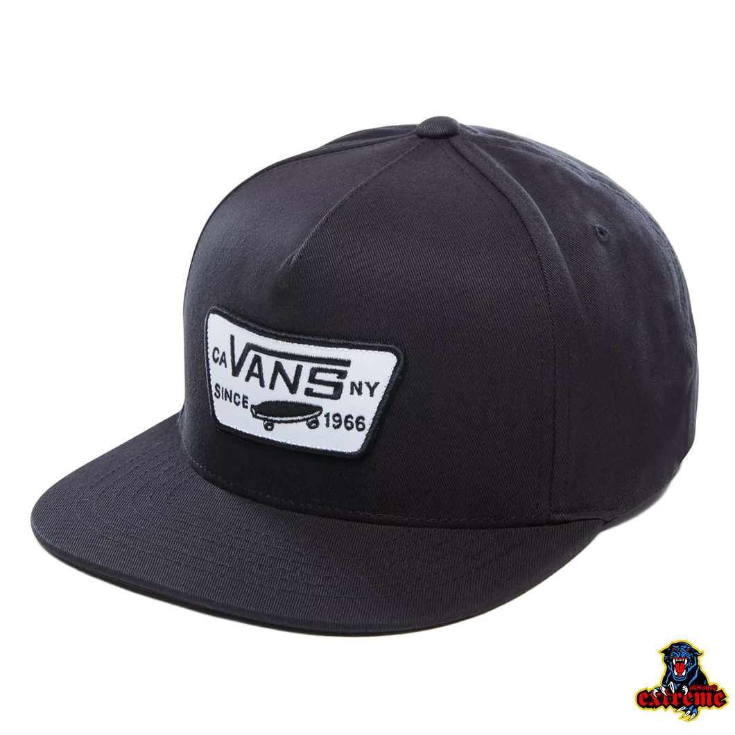 VANS FULL PATCH SNAPBACK True Black