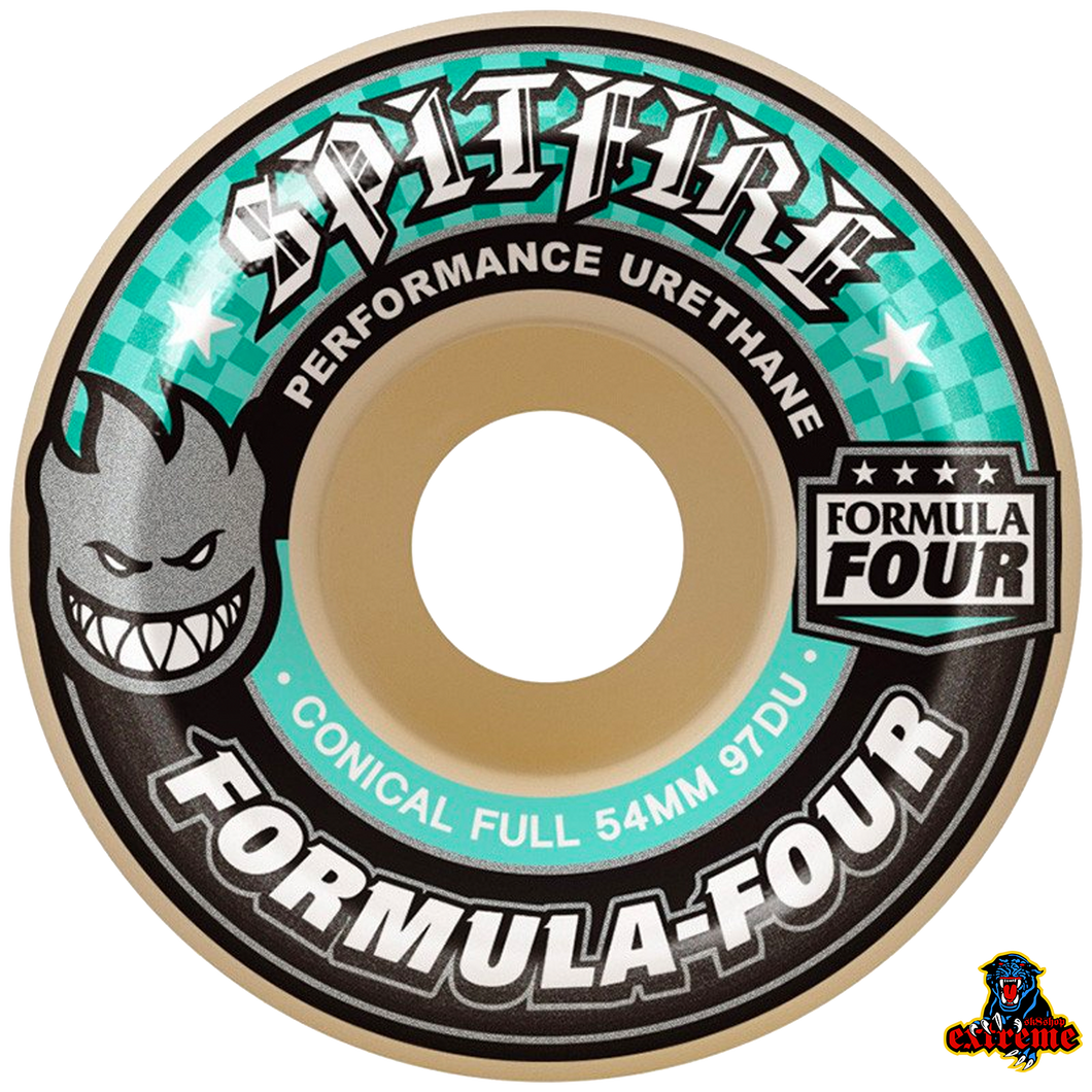 SPITFIRE WHEELS F497 Conical Full Nat 54mm
