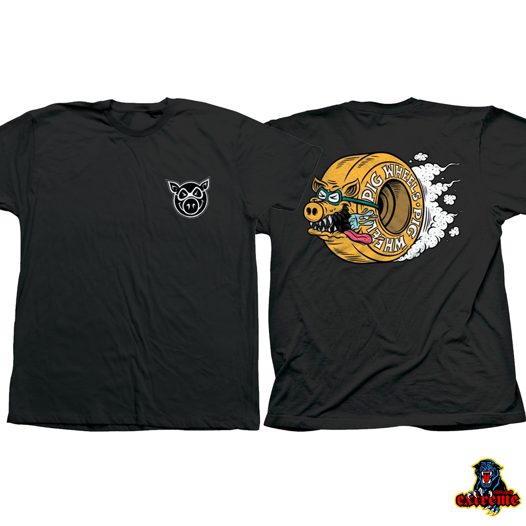 PIG T-SHIRT SPEEDSTER Black