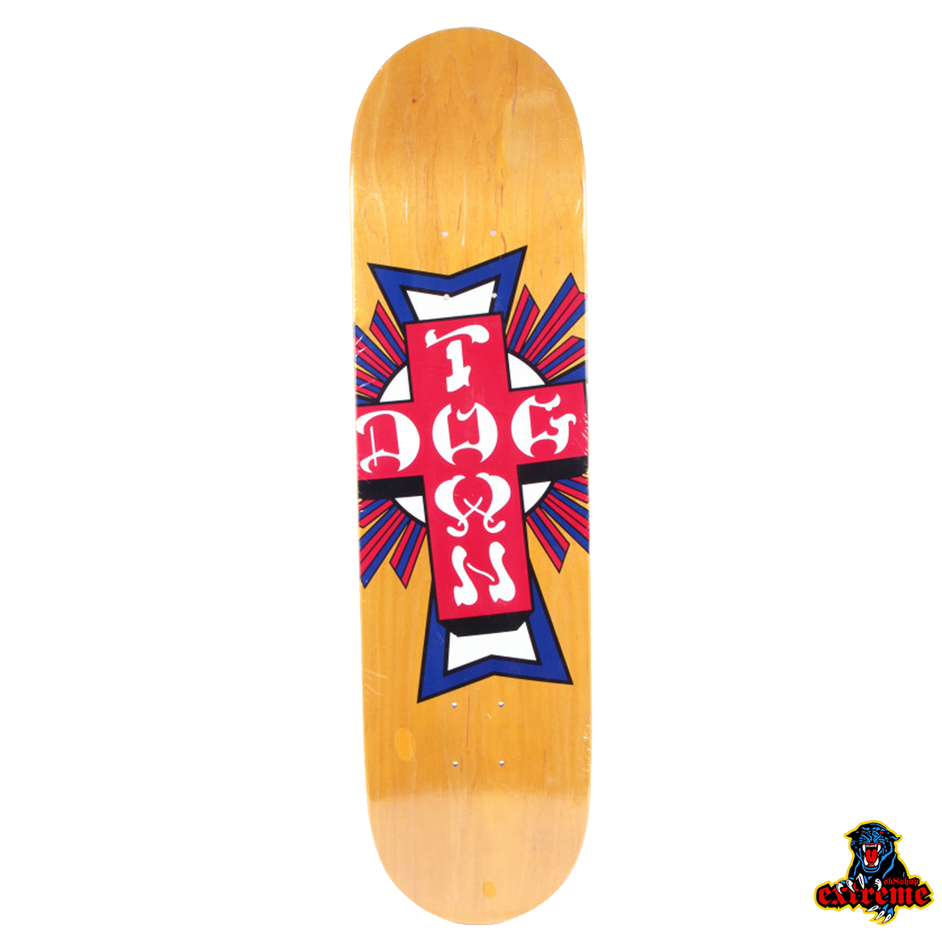 DOGTOWN Street Cross Red Cross- Yellow