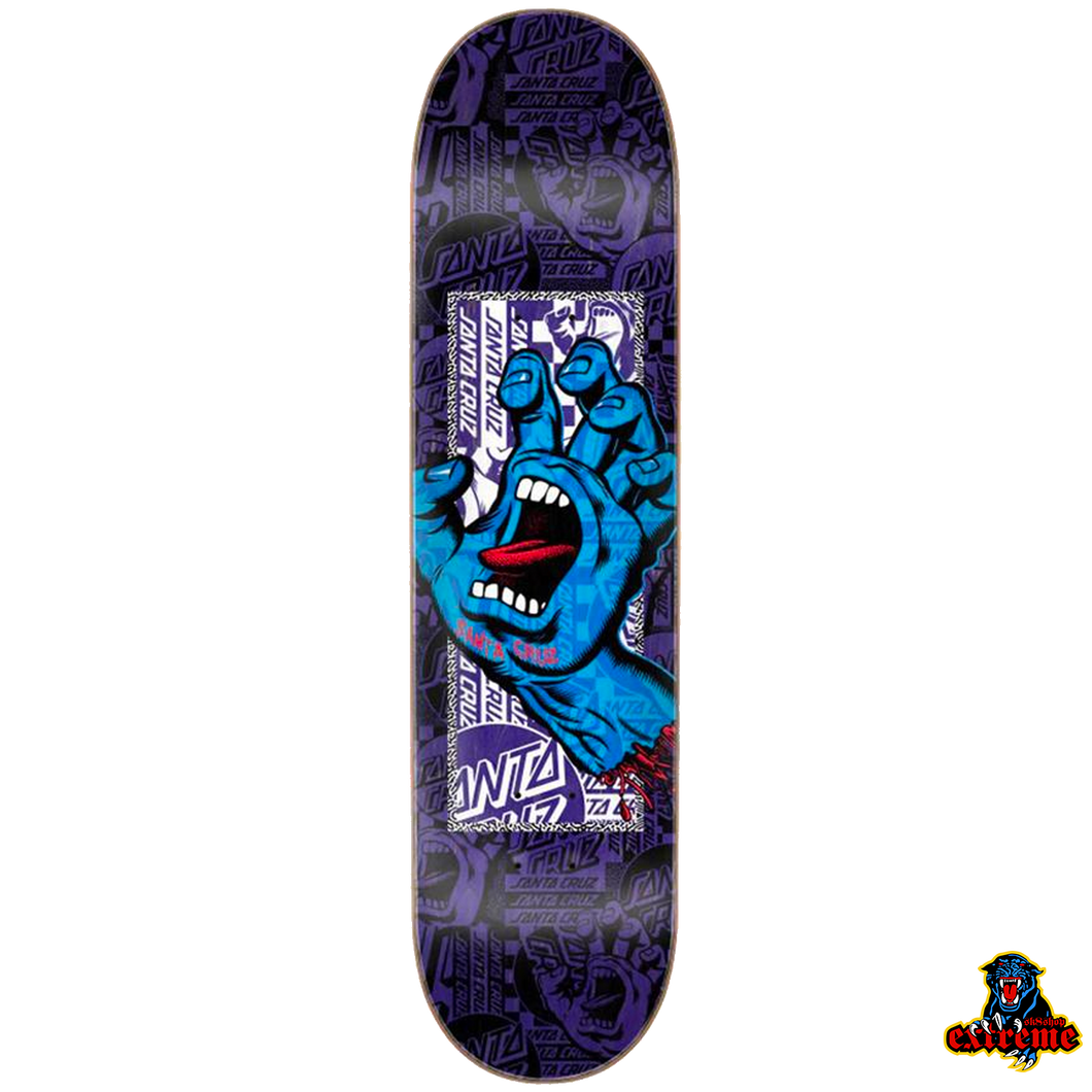 SANTA CRUZ DECK Flier Collage Hand