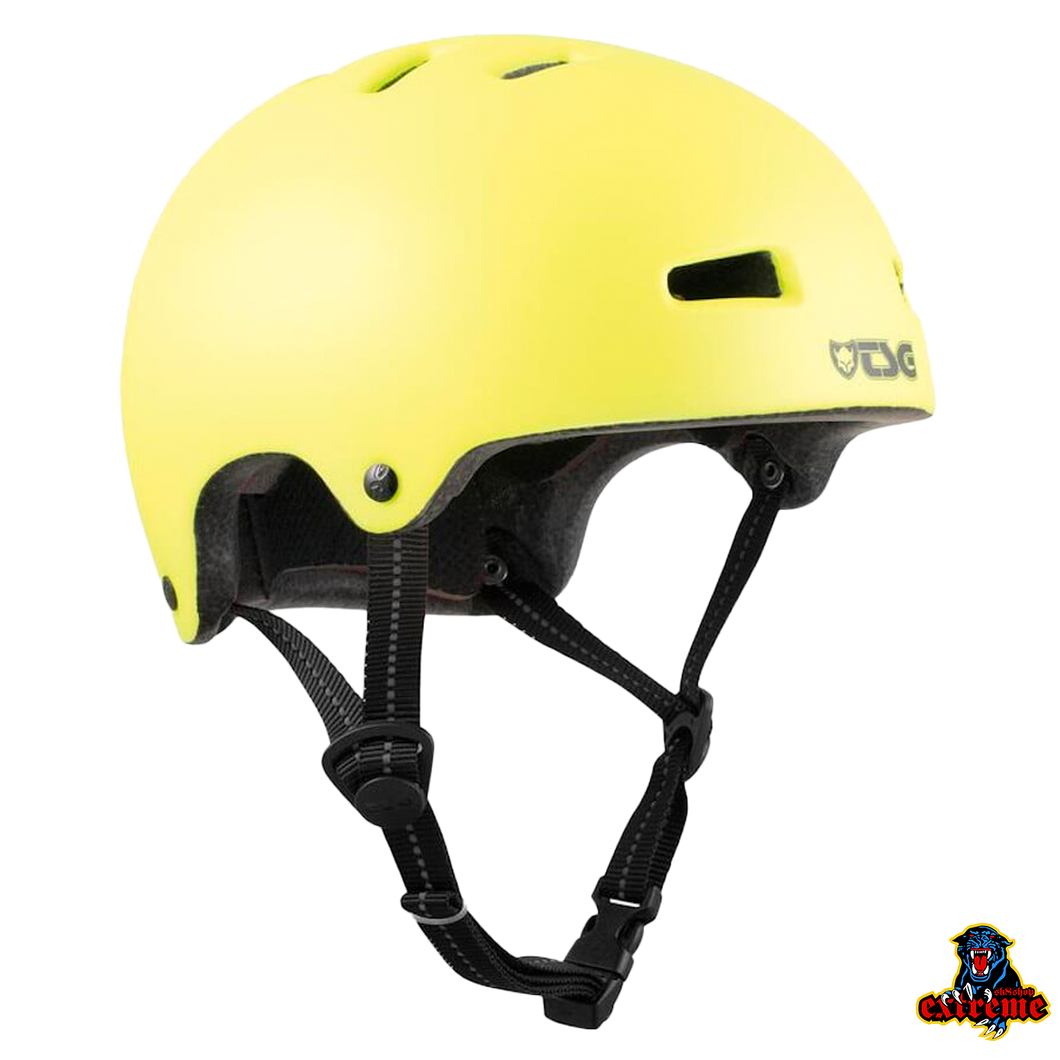 TSG HELMET KIDS Nipper Mini Solid Color Satin Acid Yellow