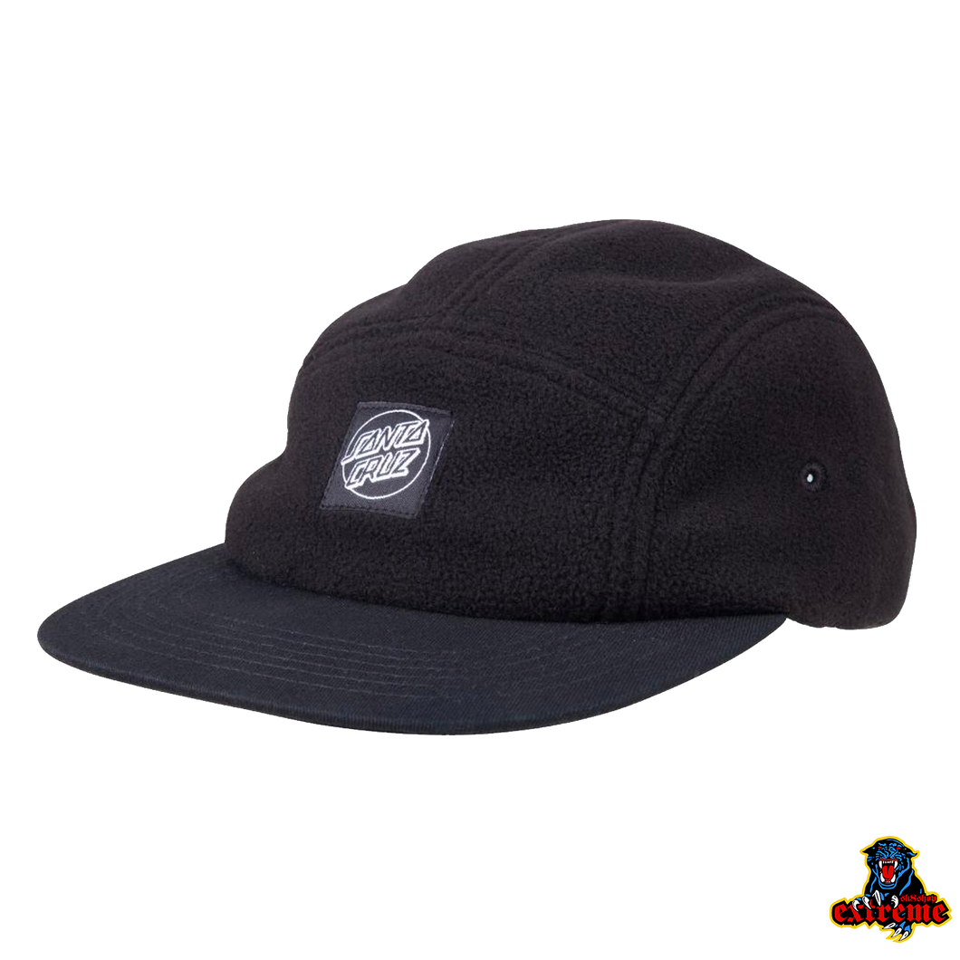 SANTA CRUZ CAP Opus Dot Label Cap Black/ Black