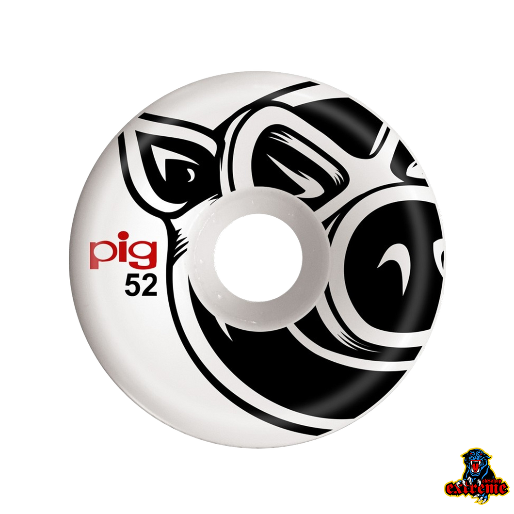 PIG WHEELS USA High-End Ure Wheels Head C-Line 52 mm