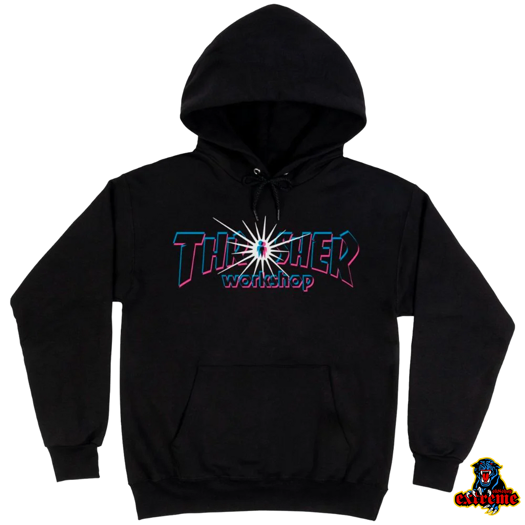 THRASHER x AWS HOODIE Nova Black