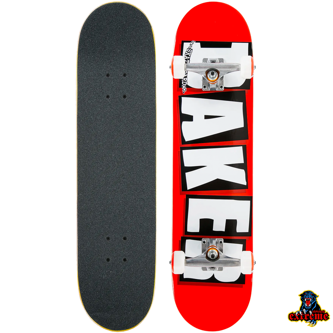 BAKER COMPLETE Brand Logo Red/ white