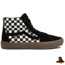 Load image into Gallery viewer, VANS BMX SK8-HI Checkerboard Black/ Dark Gum
