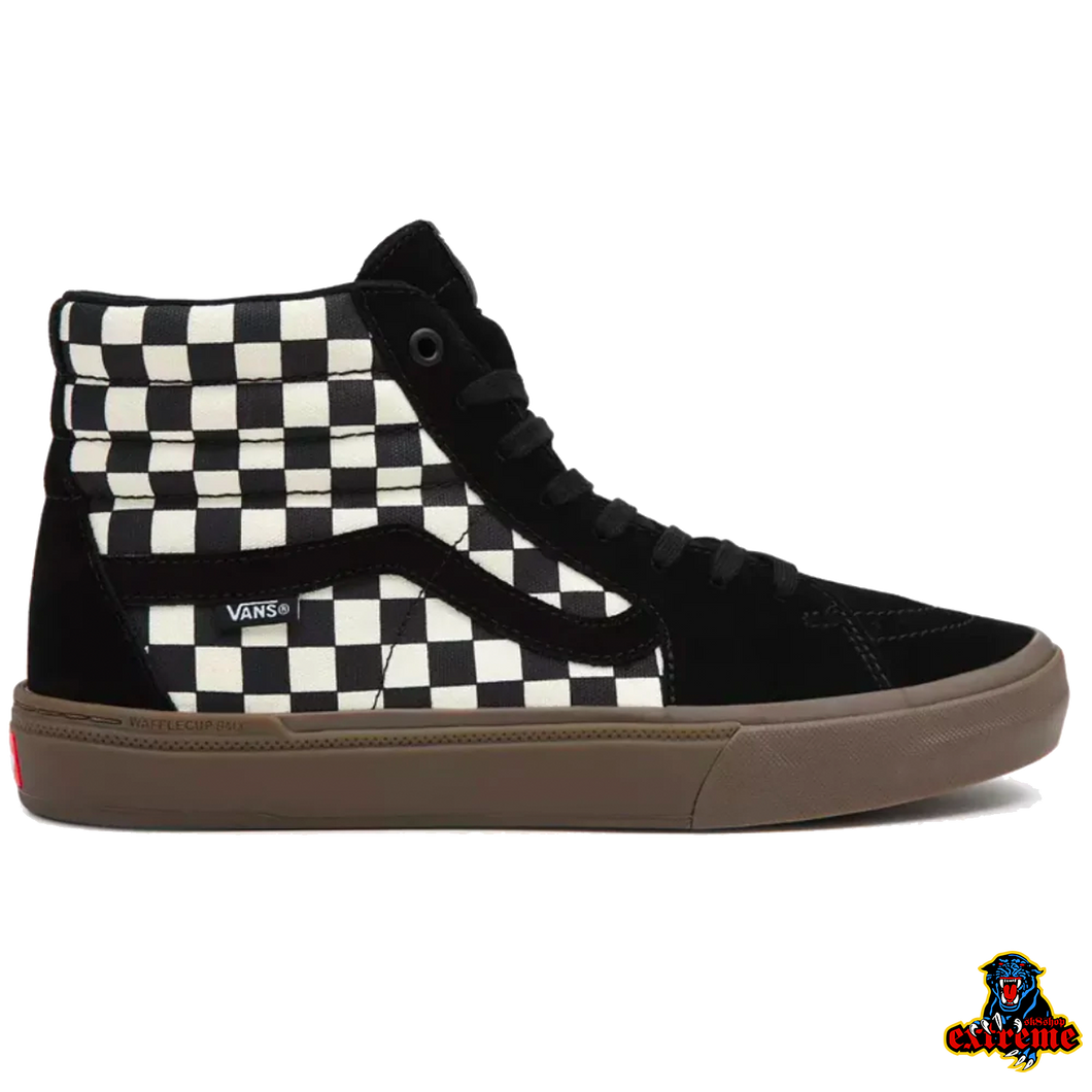 VANS BMX SK8-HI Checkerboard Black/ Dark Gum