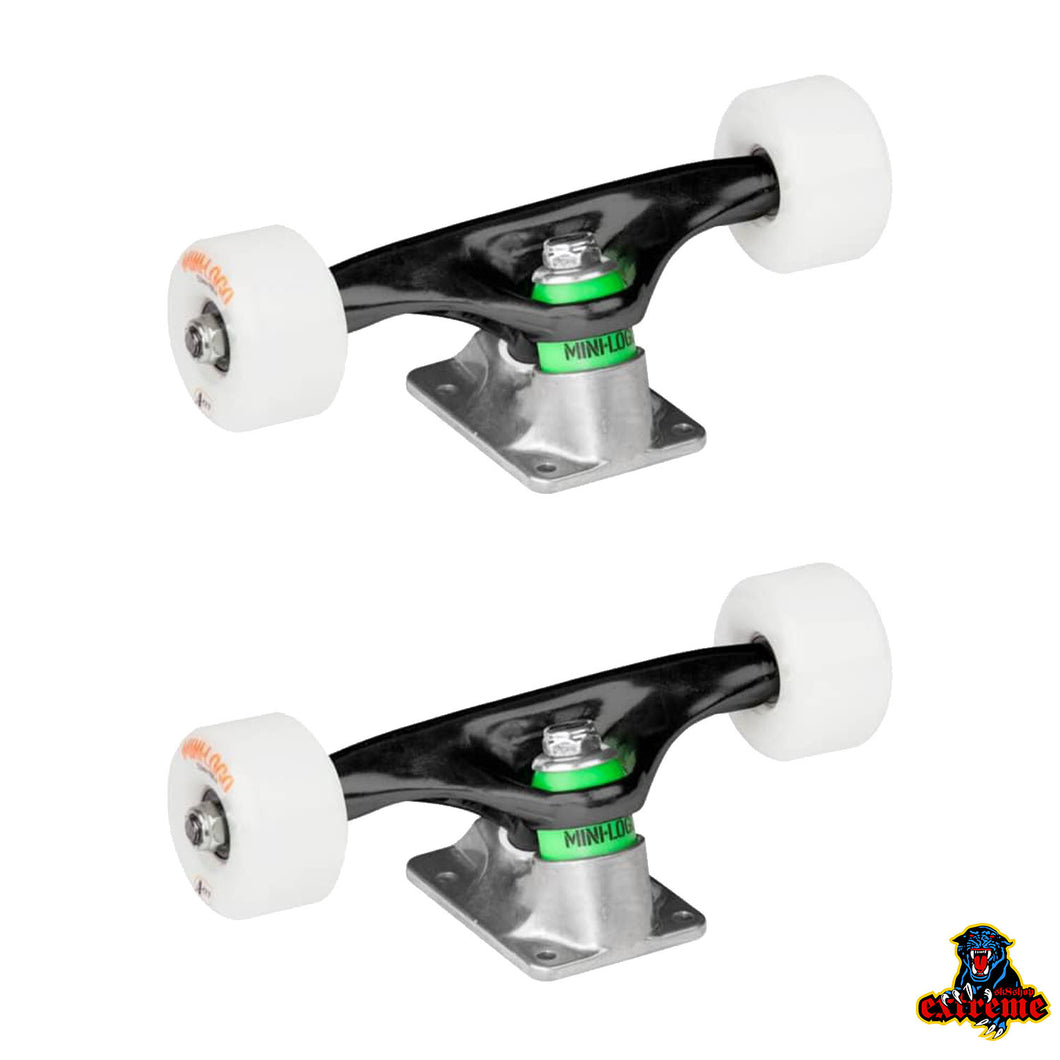 MINILOGO TRUCK Assembly  7.13 B/R 53 90 Wht A Wls (Set of 2) 4.5 53 mm 7’’- 7.5’’