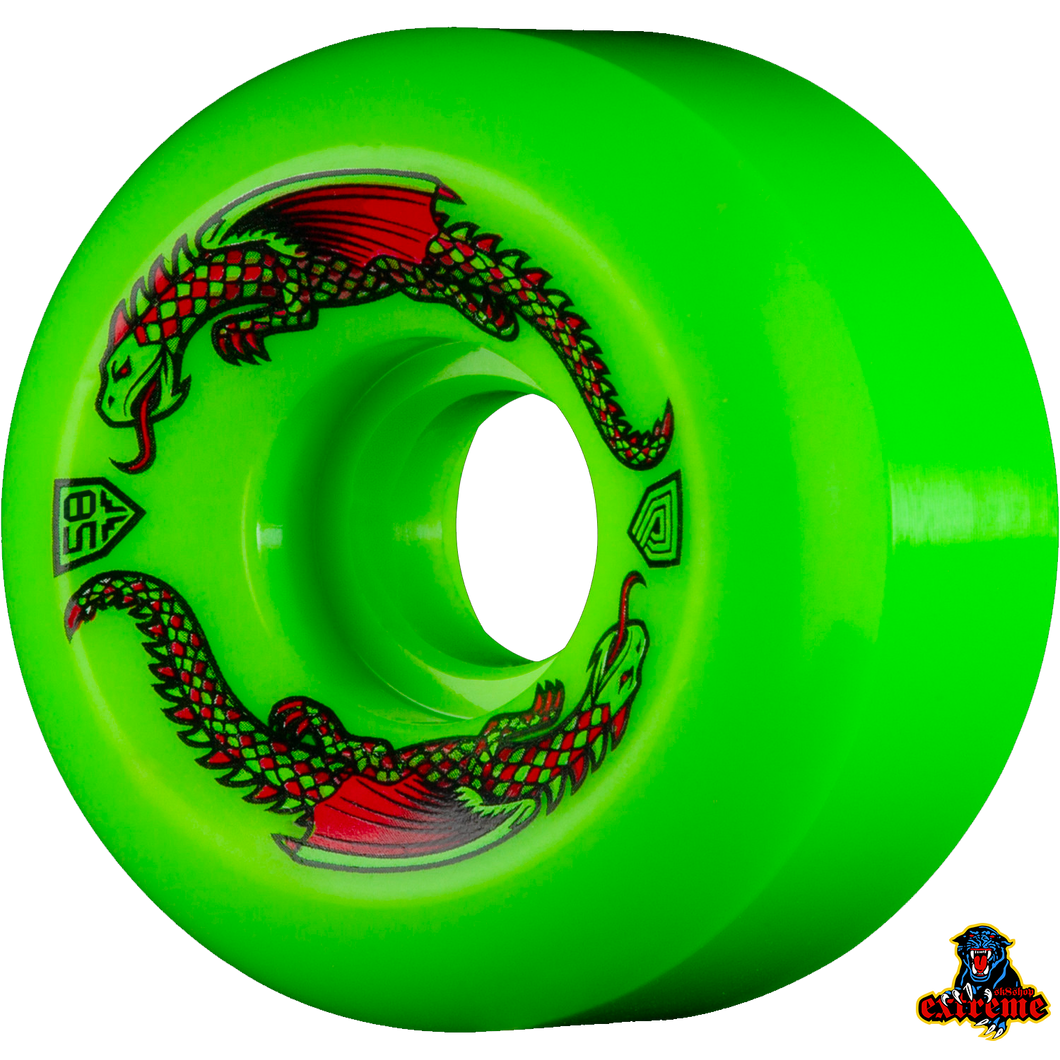 POWELL PERALTA WHEELS Dragon Formula Green