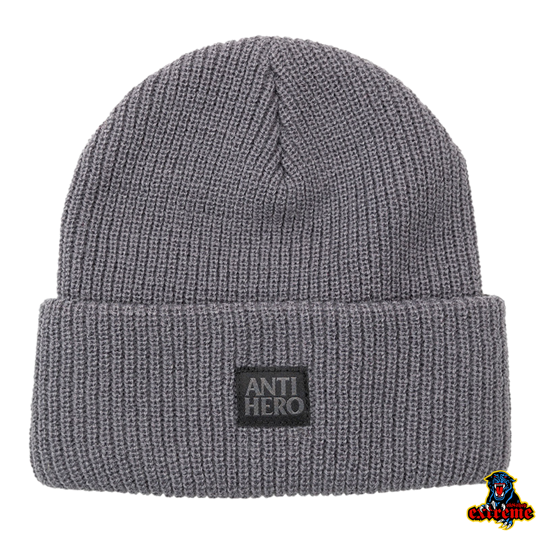 ANTI HERO BEANIE Lil Blk Hero Charcoal/ Black