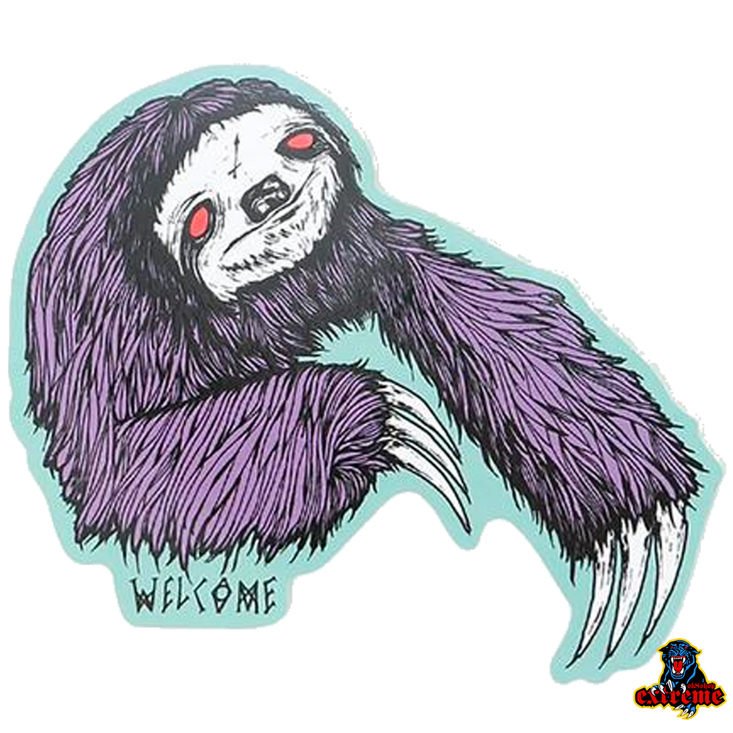 WELCOME STICKER Sloth