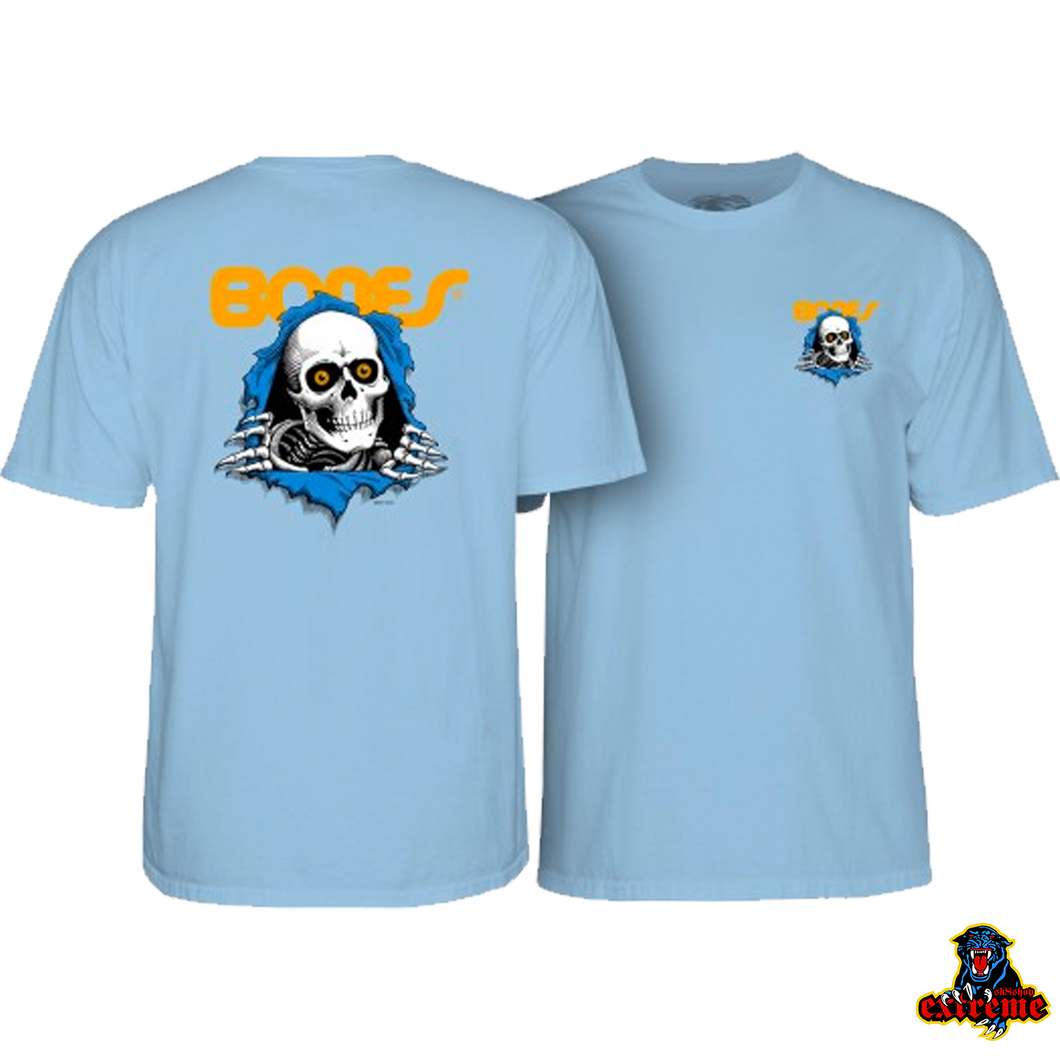 POWELL PERALTA  T-SHIRT RIPPER Powder Blue
