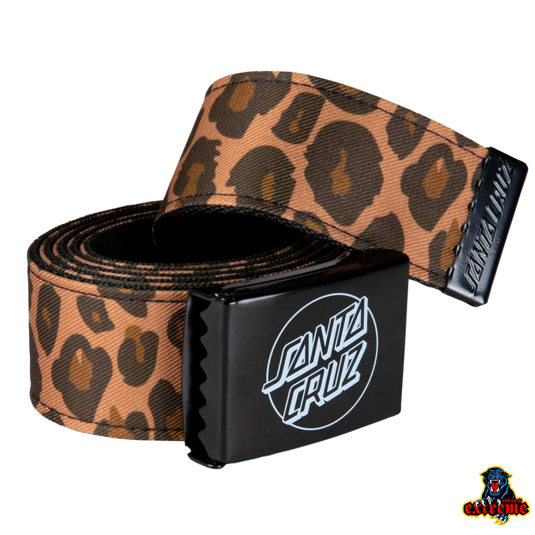 SANTA CRUZ OPUS DOT BELT Leopard