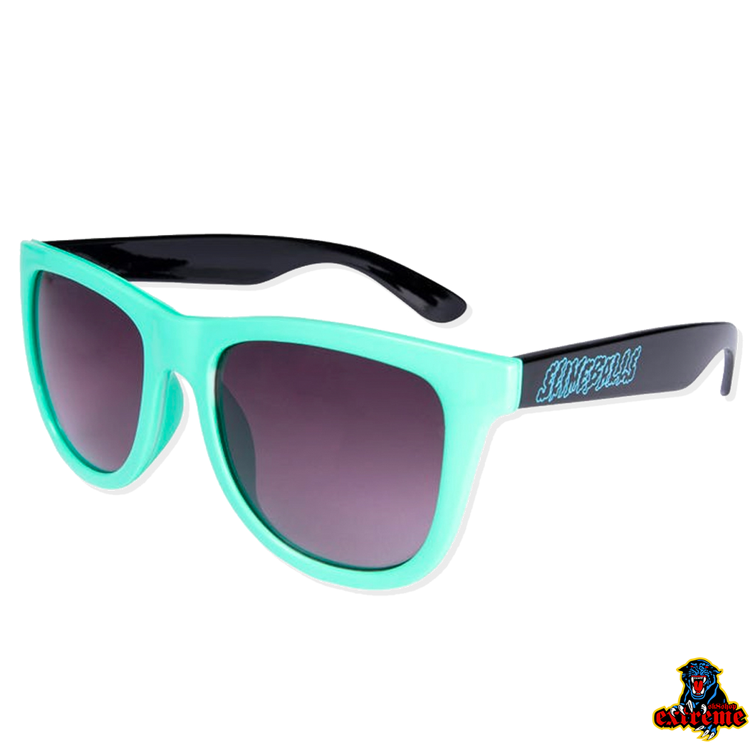 SANTA CRUZ SUNGLASSES Toxic Strip Aqua/ Black