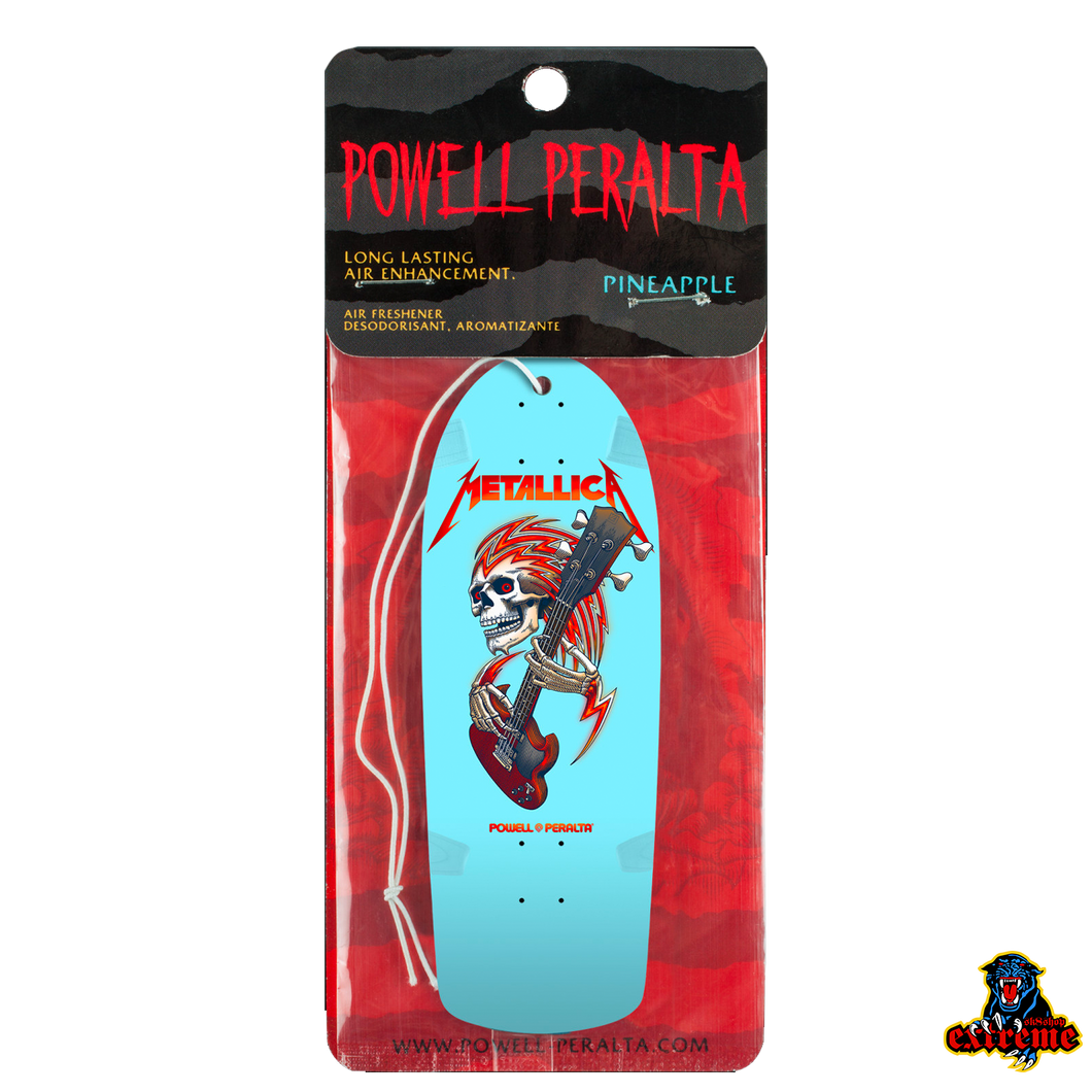 POWELL PERALTA Metallica Collab Air Freshener light Blue
