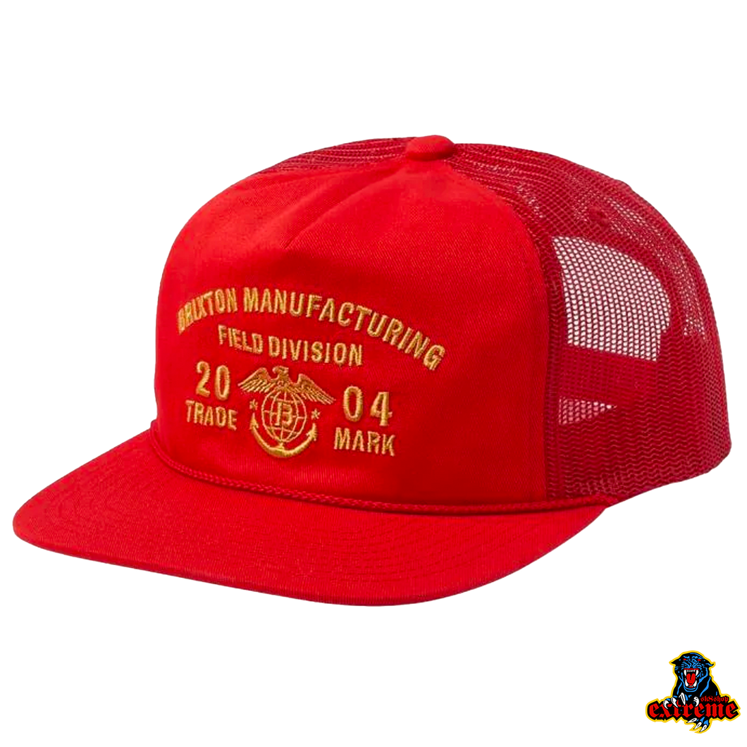 BRIXTON CAP DIVISION MP TRUCKER Aloha Red