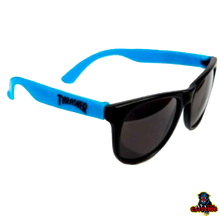 Load image into Gallery viewer, THRASHER LOGO SUNGLASSES Blue
