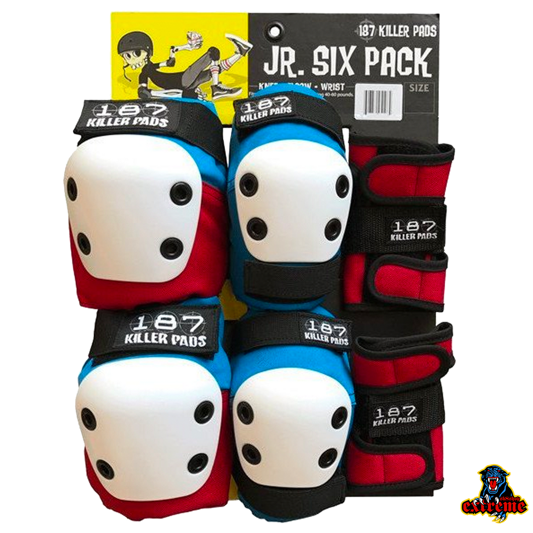 187 Junior Six-Pack Red/ White/ Blue