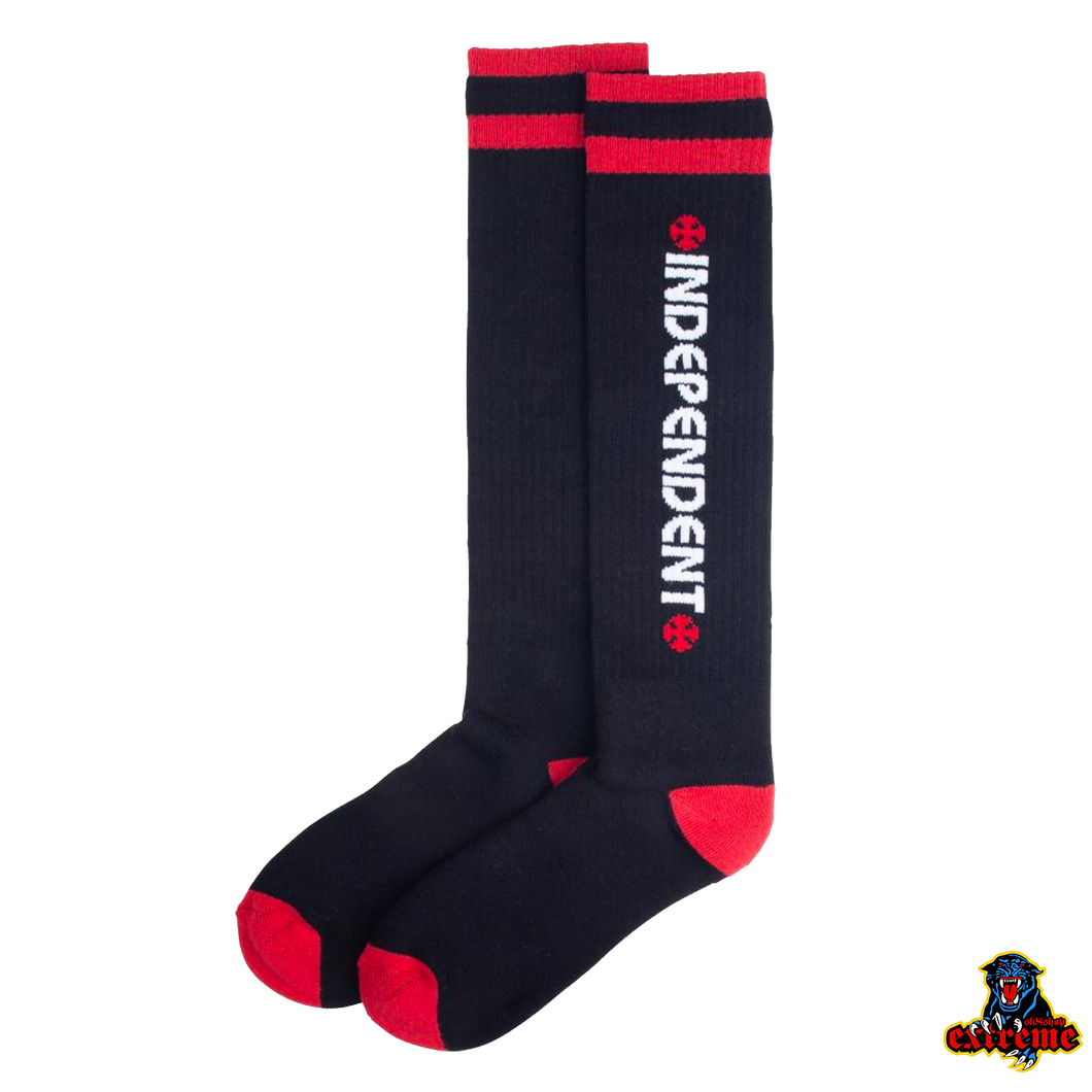 INDEPENDENT Sock Bar Tall Sock Black O/S