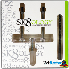 Load image into Gallery viewer, SK8OLOGY Single Tube Pack Deck Display with Drillbit
