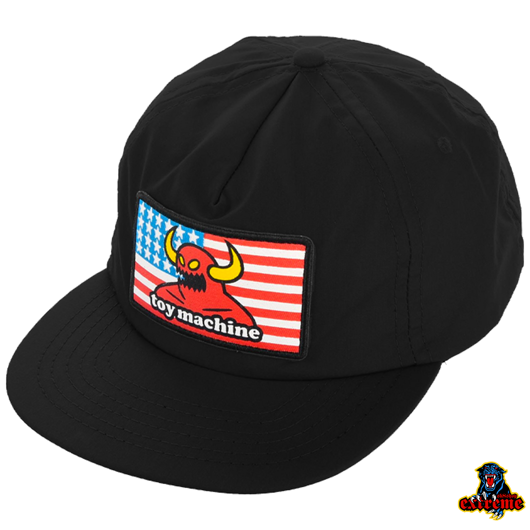 TOY MACHINE AMERICAN MONSTER UNSTRUCTURED CAP Black