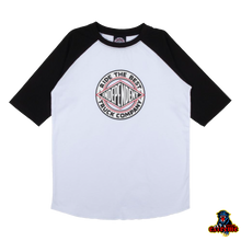 Load image into Gallery viewer, INDEPENDENT T-SHIRT YOUTH RTB Summit Baseball Top Black/ Whit
