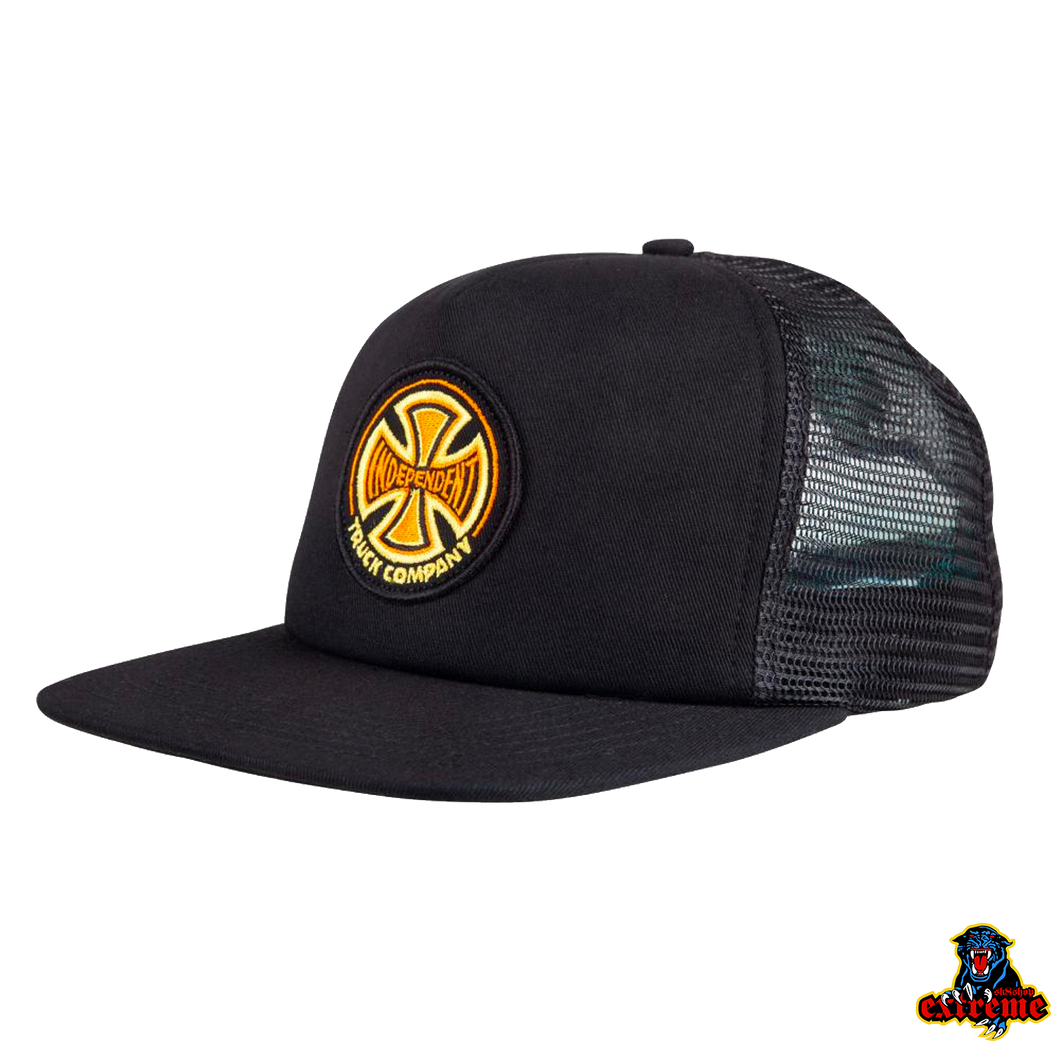 INDEPENDENT CAP 78 Cross Meshback Black