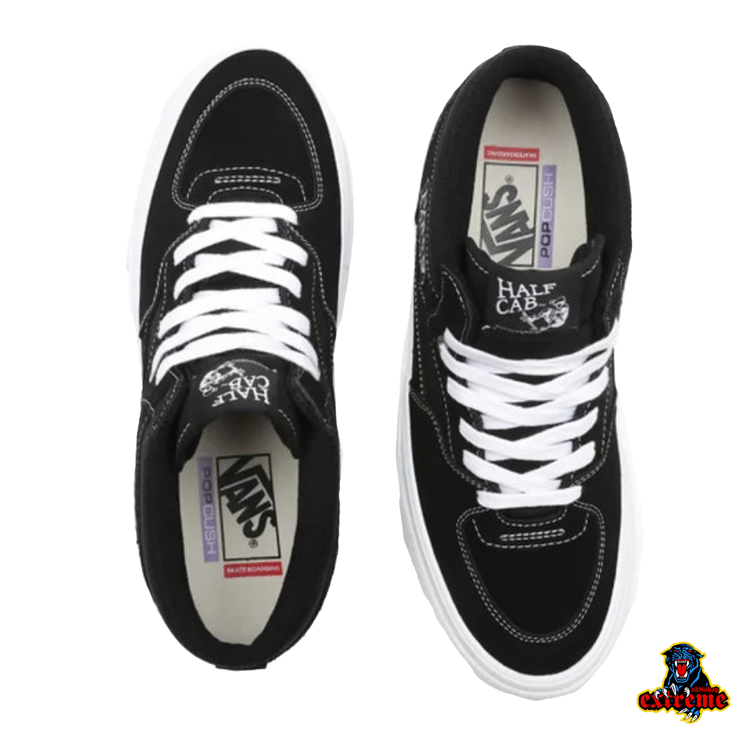VANS SKATE HALF CAB Black/ White