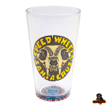 Load image into Gallery viewer, SANTA CRUZ SW Skull Pint glass Clear
