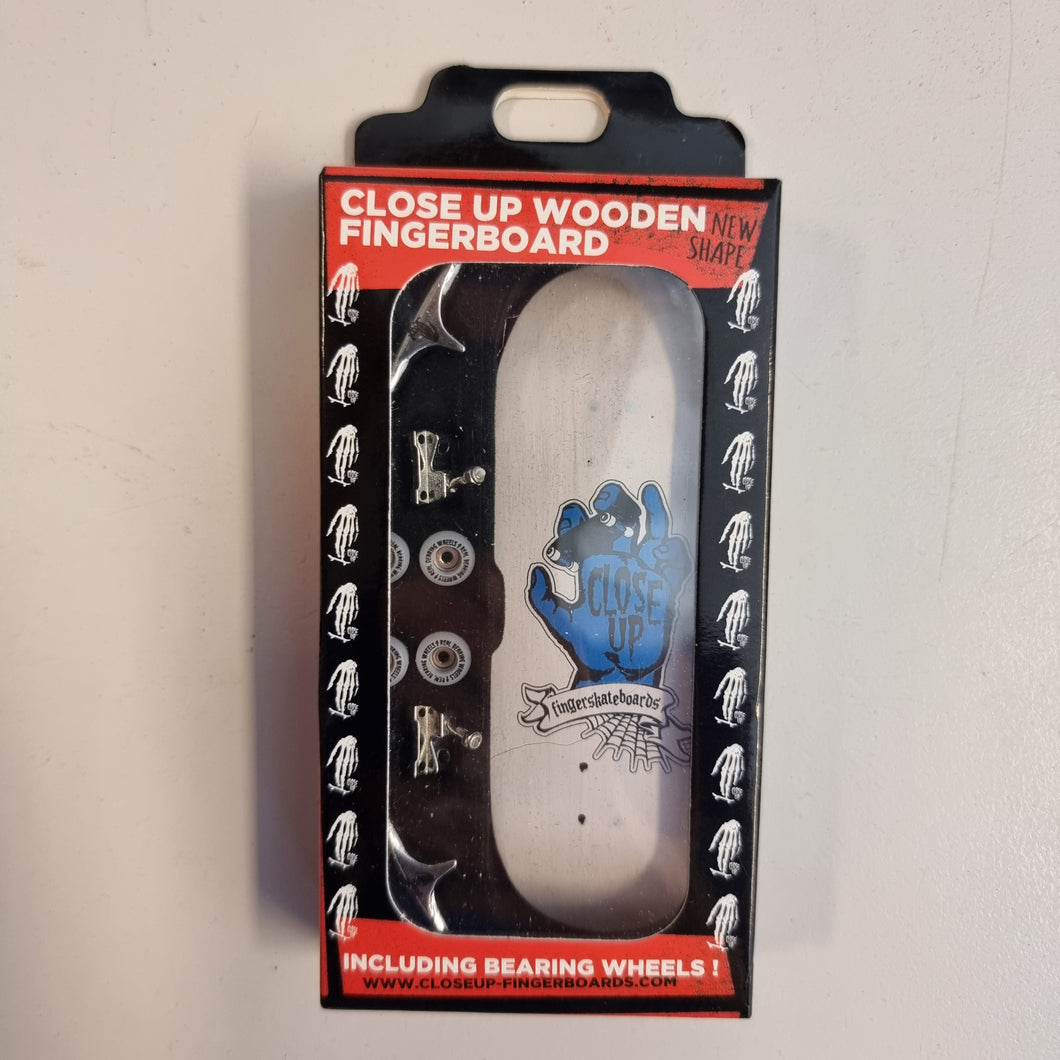 CLOSE UP RIDING HAND White 33MM