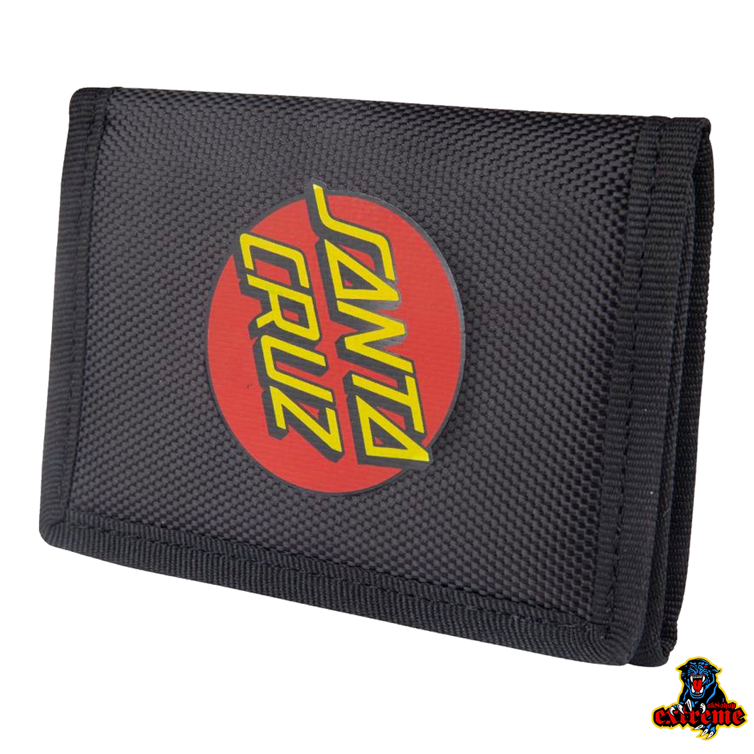 SANTA CRUZ Classic Dot Wallet Black