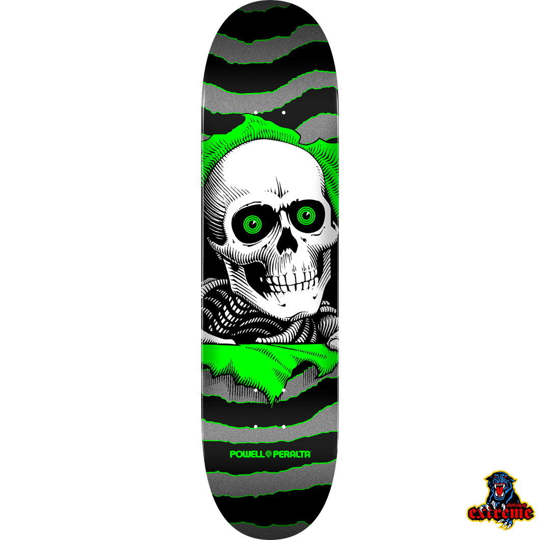 POWELL PERALTA DECK Ripper One Off Birch Silver Green