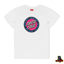Load image into Gallery viewer, SANTA CRUZ YOUTH T-Shirt Other Ringed Dot White
