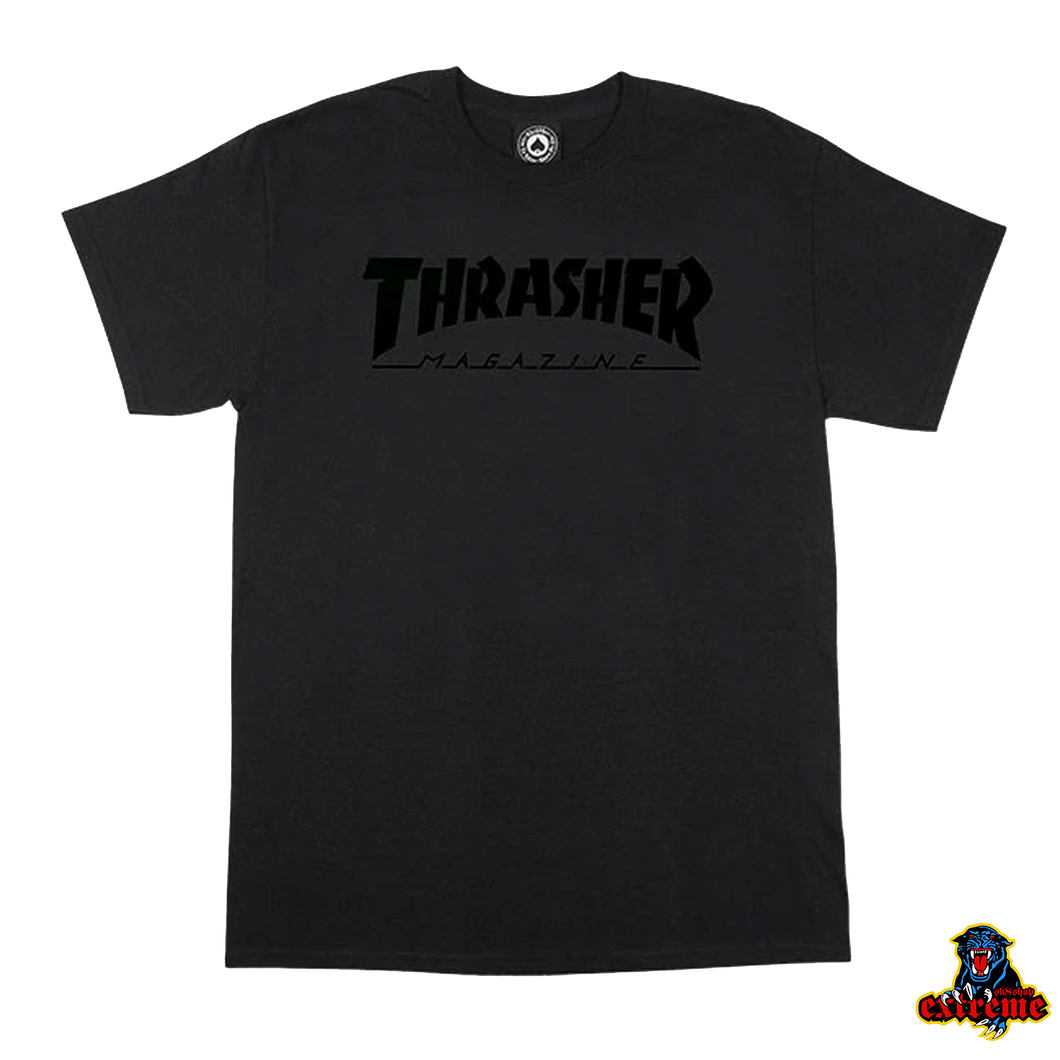 THRASHER T-SHIRT MAG LOGO Black