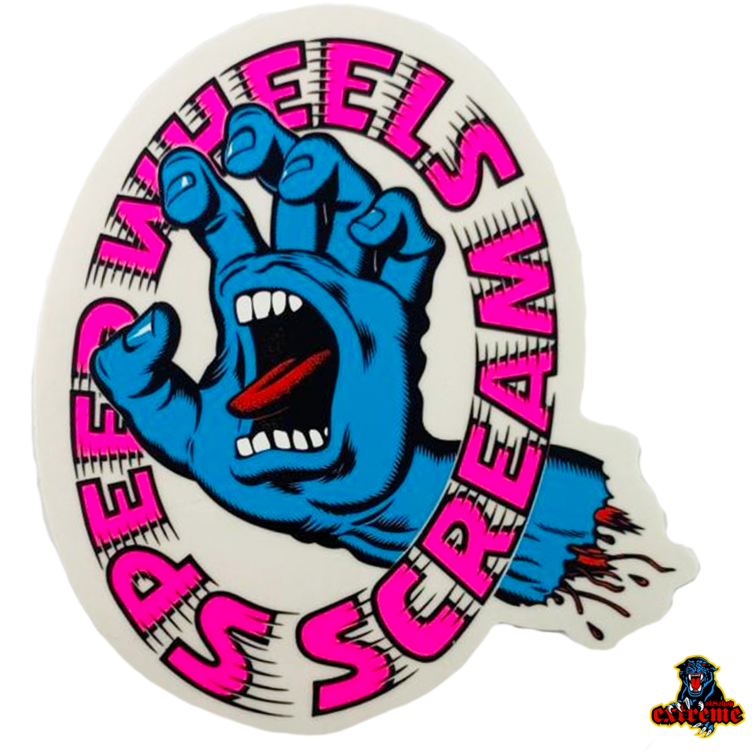SANTA CRUZ Sticker Screaming Hand Scream 4.33''