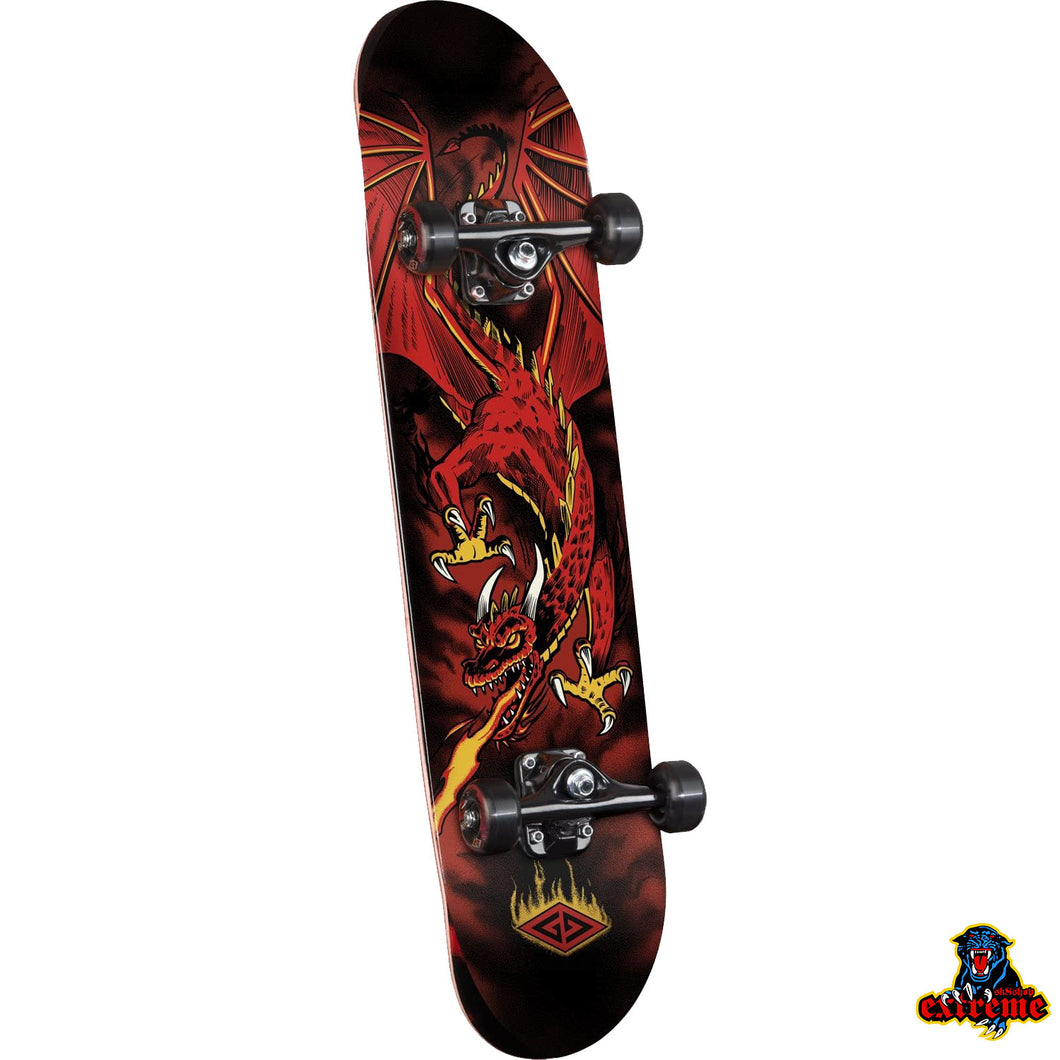 POWELL PERALTA COMPLETE Flying Dragon Red
