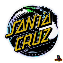 Load image into Gallery viewer, SANTA CRUZ STICKER Holo Wave Dot
