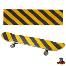 Load image into Gallery viewer, JESSUP GRIP SHEET 9&quot; X 33&#39;&#39; Black Yellow Stripe
