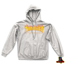 Load image into Gallery viewer, THRASHER HOODIE Flame Grey
