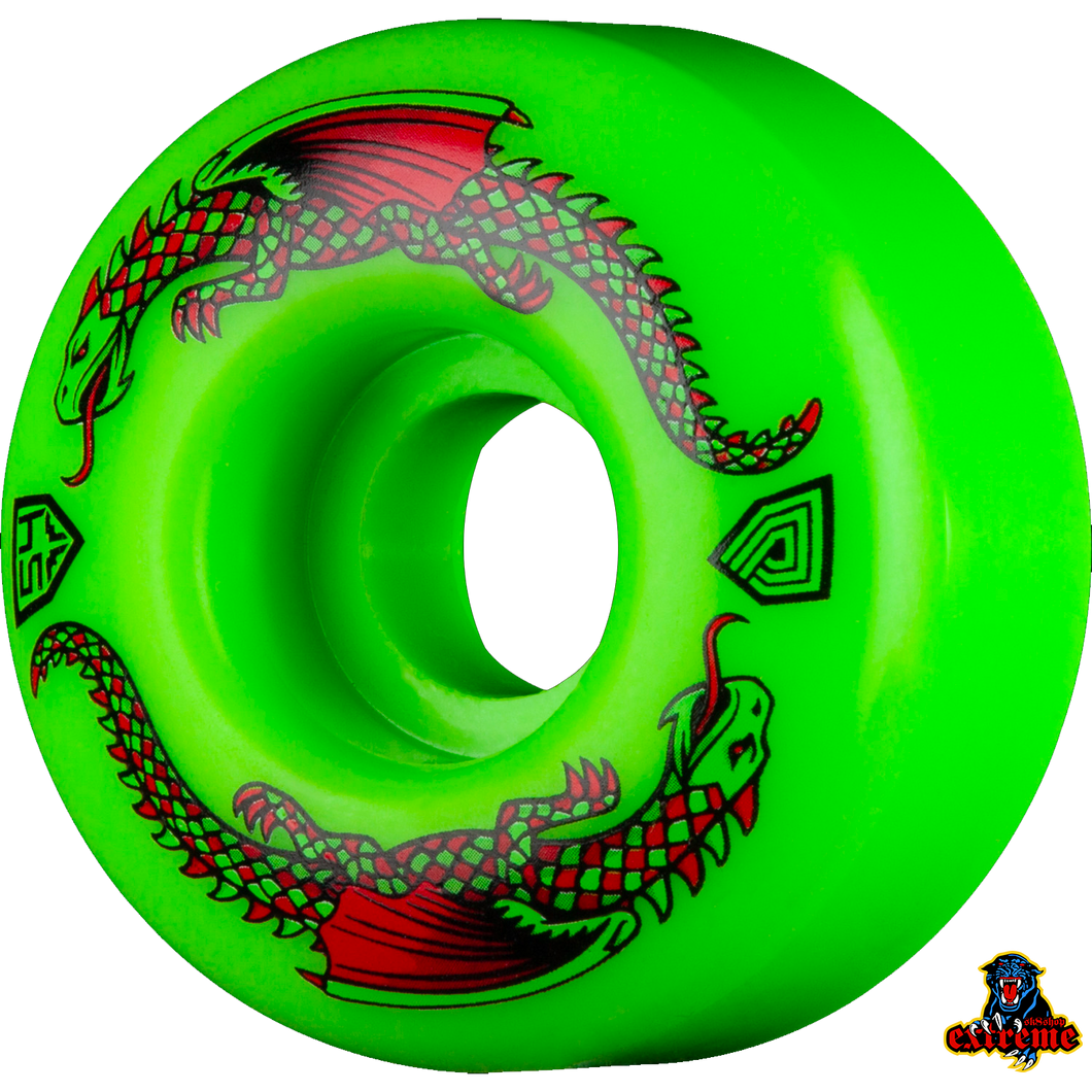 POWELL PERALTA WHEELS Dragon Formula Green