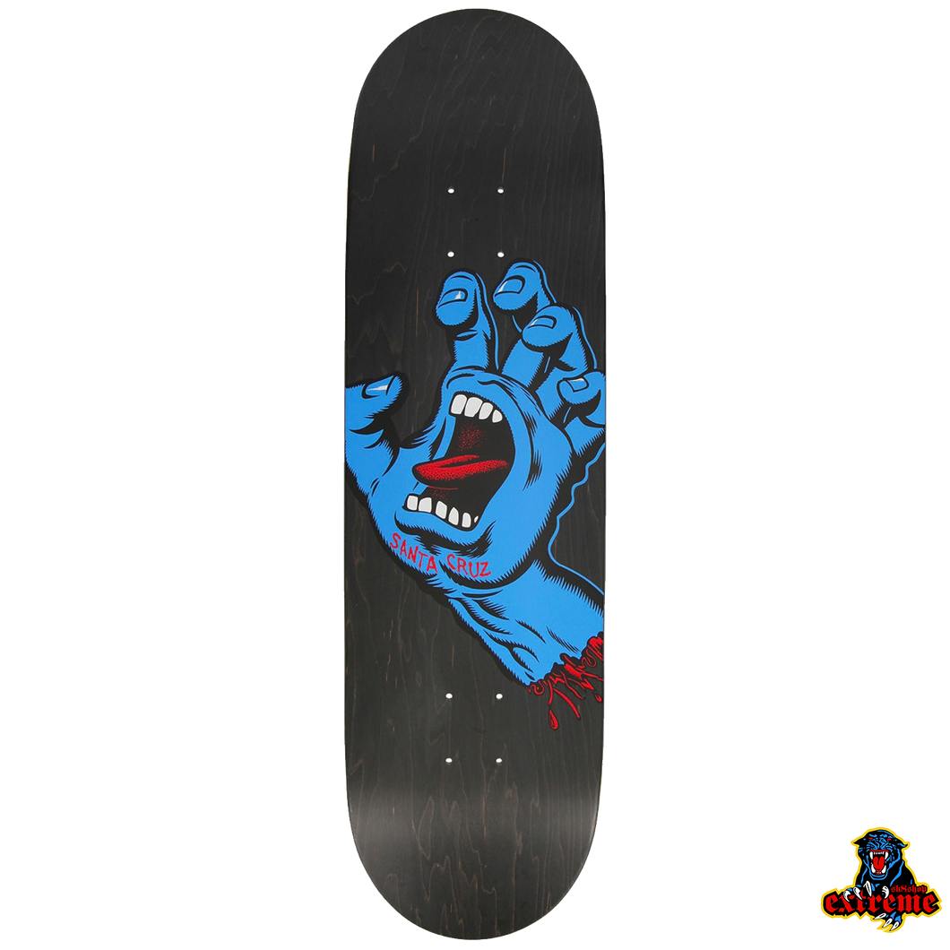 SANTA CRUZ DECK Screaming Hand Black