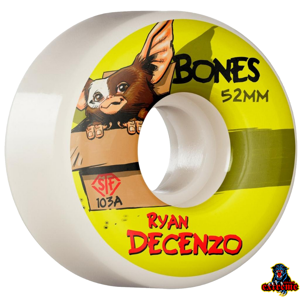 BONES WHEELS Decenzo Gizzmo 53 V2 Locks Stf