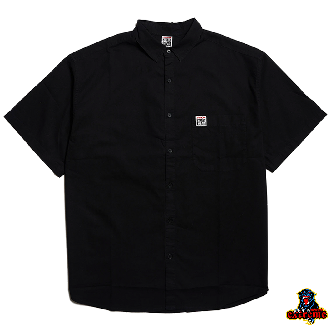 VISION STREETWEAR SHIRT OG BUTTON DOWN Black