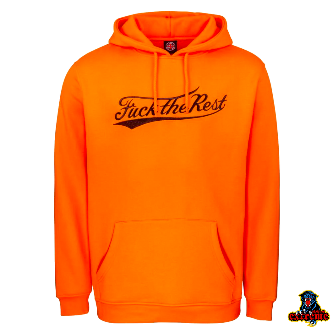 INDEPENDENT HOODIE FTR Script Hood Orange