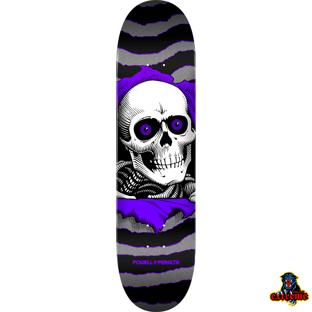 POWELL PERALTA DECK Ripper One Off Birch Silver Purple