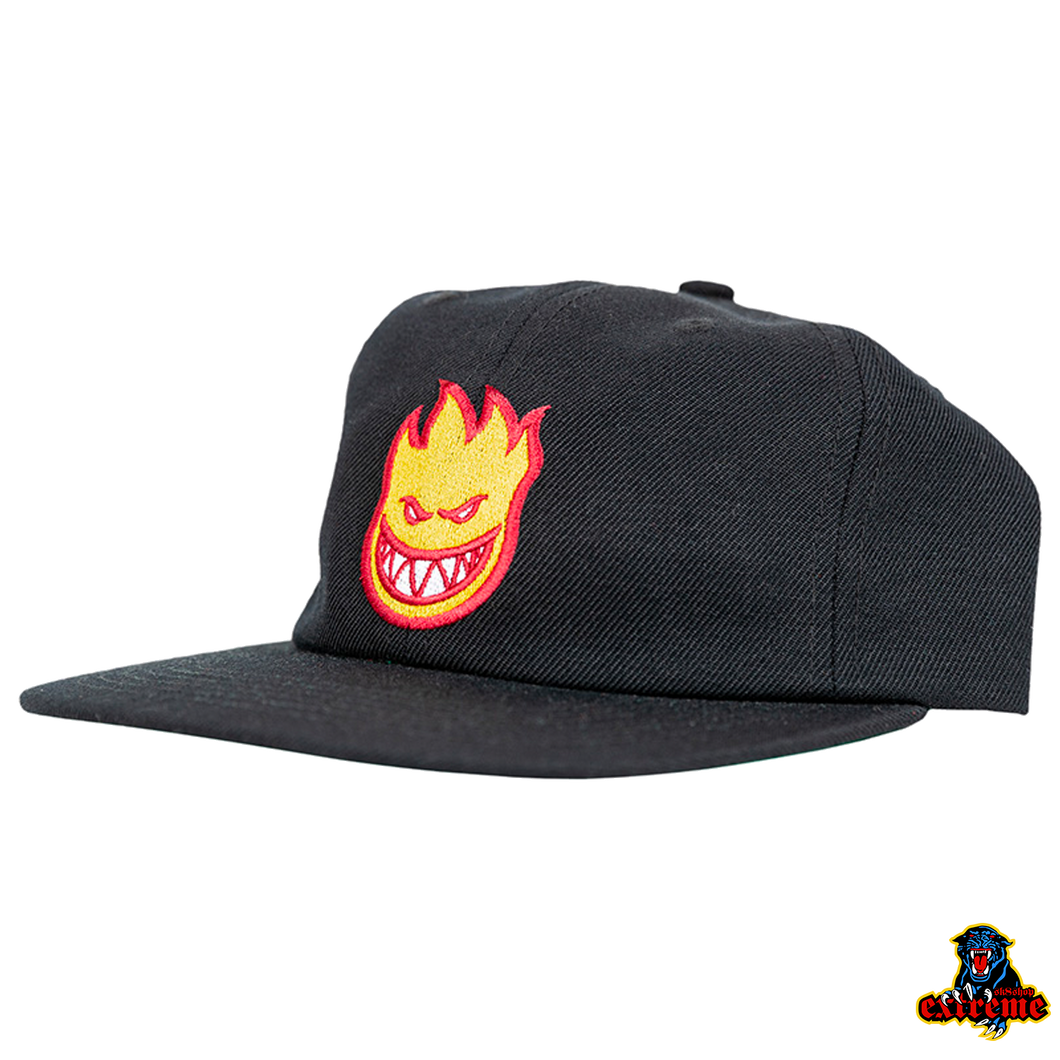 SPITFIRE CAP SNAPBACK Lil Bighead Fill Strapback Black/ Red/ Gold