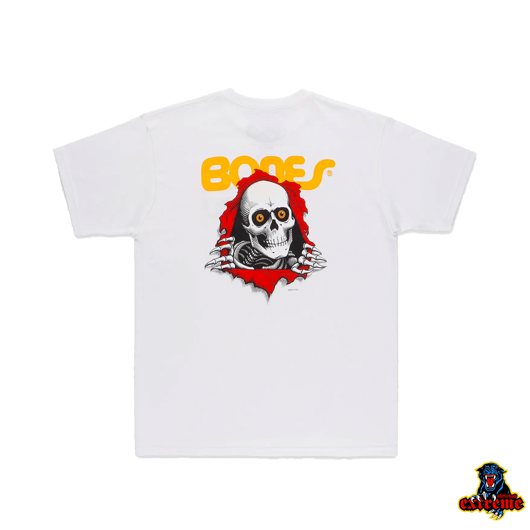 POWELL PERALTA T-SHIRT YOUTH RIPPER White