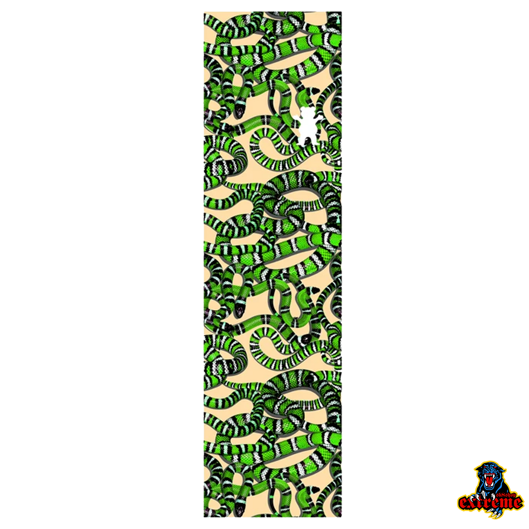 GRIZZLY Snake Eyes Griptape Green