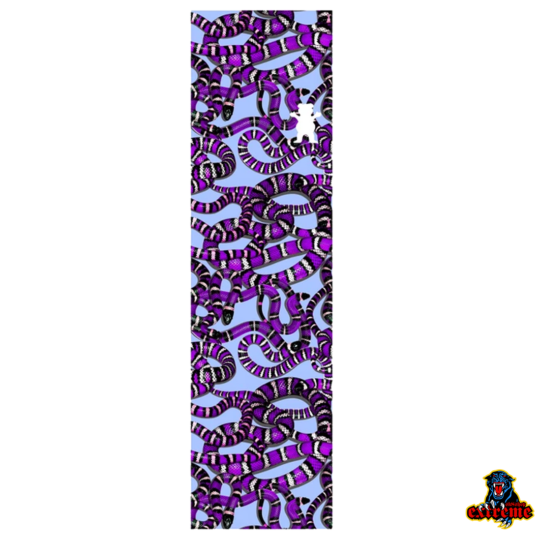 GRIZZLY Snake Eyes Griptape Purple